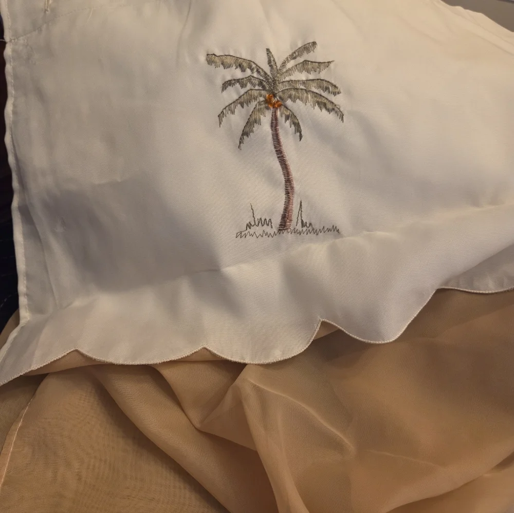 EUC Palm Tree Shower Curtain 68